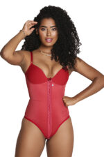 BODY MODELADOR COM BOJO LISO S/ BARBATANAS - Imagem 5
