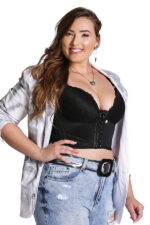 SUTIÃ CROPPED MODELADOR COM RENDA - Imagem 2
