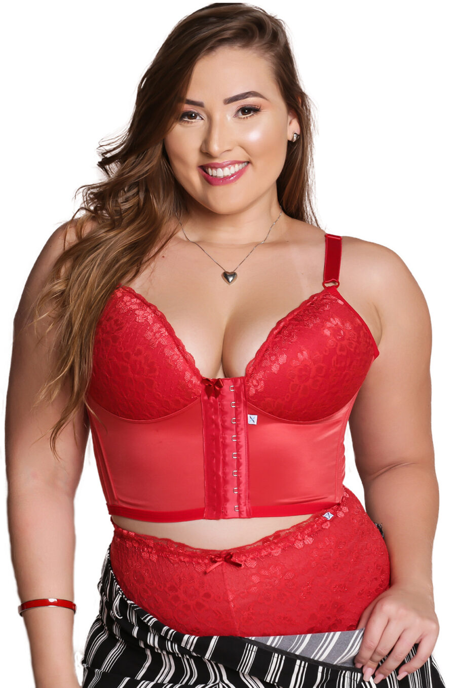 SUTIÃ CROPPED MODELADOR COM RENDA - Imagem 6