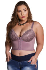 SUTIÃ CROPPED MODELADOR COM RENDA - Imagem 4