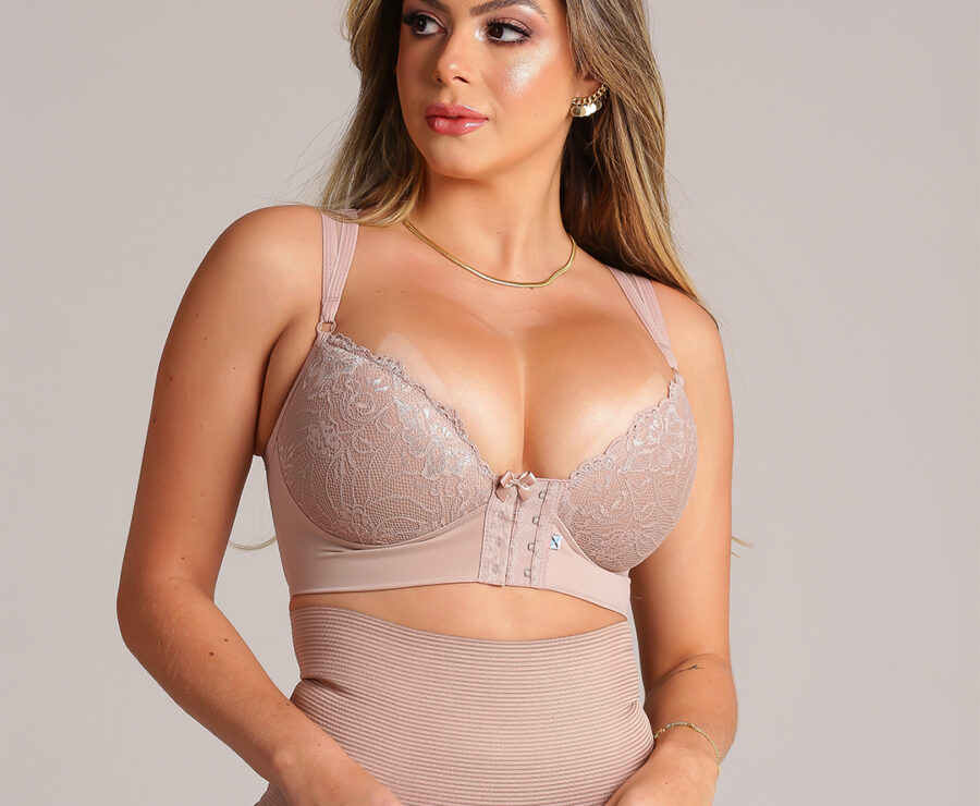 TOP MODELADOR C/ BOJO RENDA ALÇA LARGA - Imagem 6