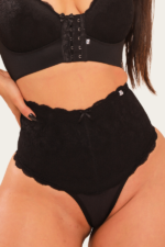 CALCINHA MODELADORA PREMIUM COM RENDA FIO DUPLO