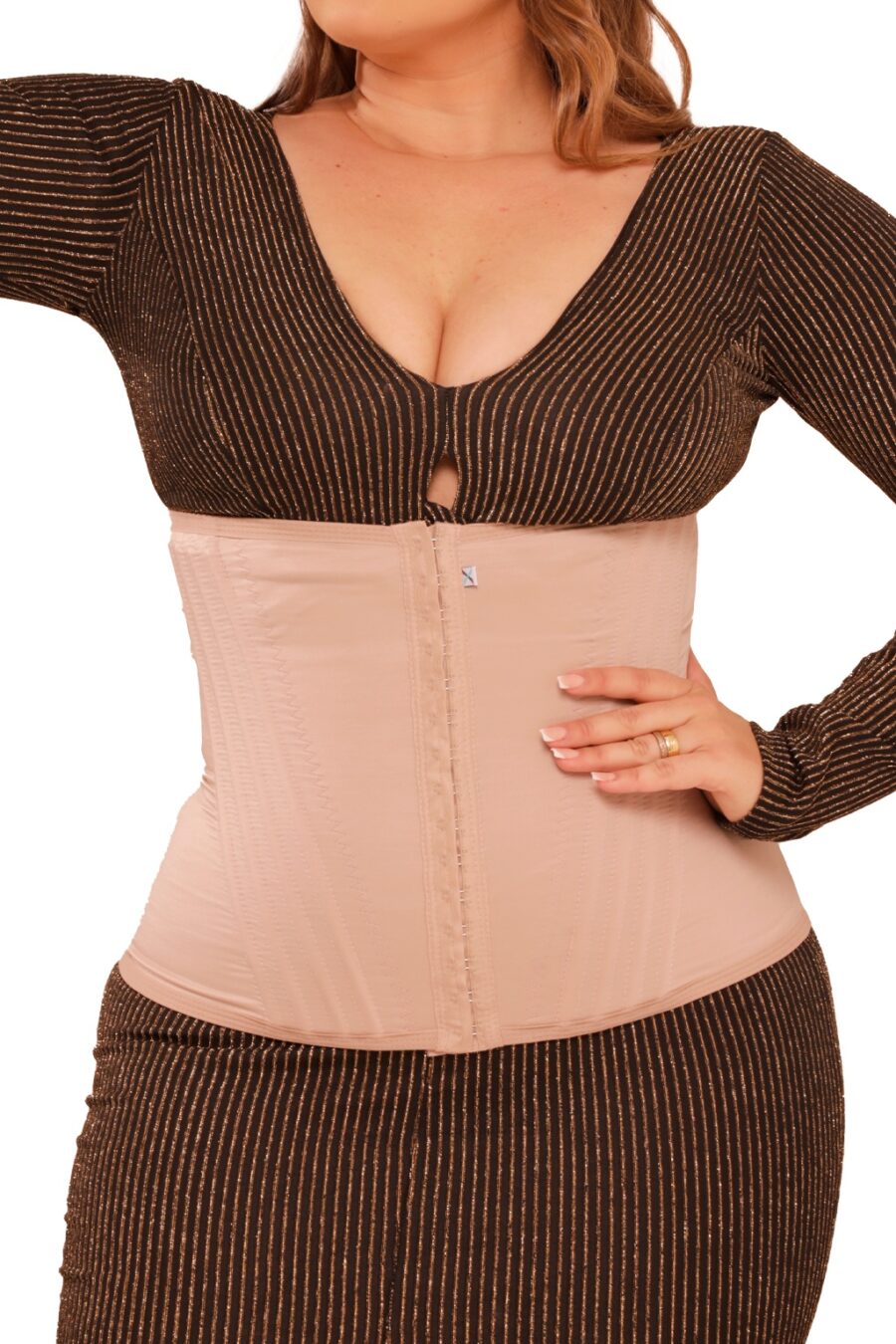 CINTA FAIXA ABDOMINAL PREMIUM 16 BARBATANAS - Imagem 6