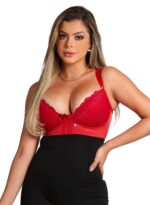 TOP MODELADOR C/ BOJO RENDA ALÇA LARGA - Imagem 7